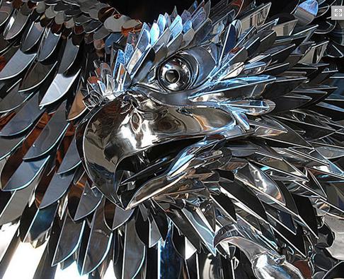 Kevin Stone Incredible Larger Than Life Metal Sculpture