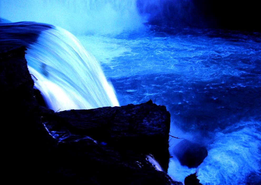 Electric Blue Falls
