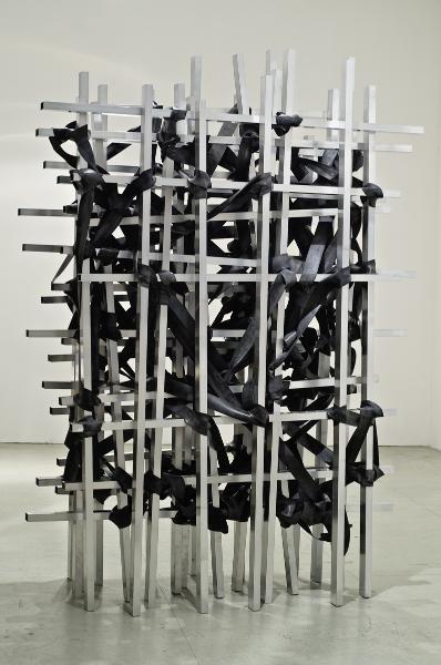 Doubel Bind Vol. 2, Aluminium, rubber, 2008